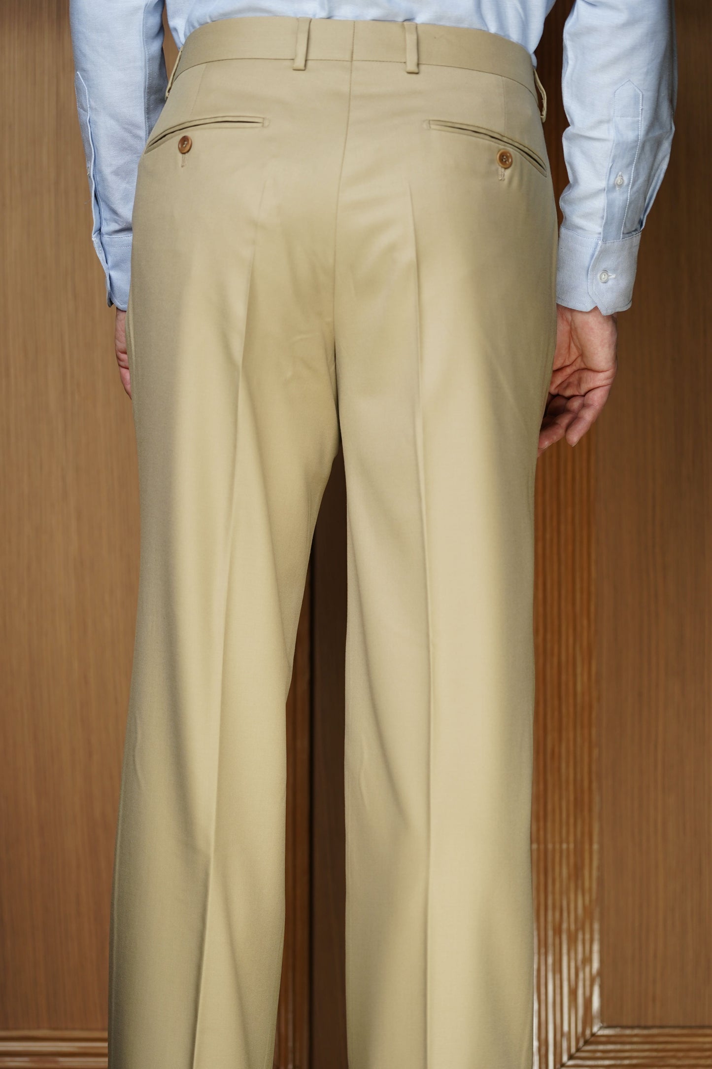 Pantalon laine Super 120 à pinces (Plusieurs coloris disponibles)