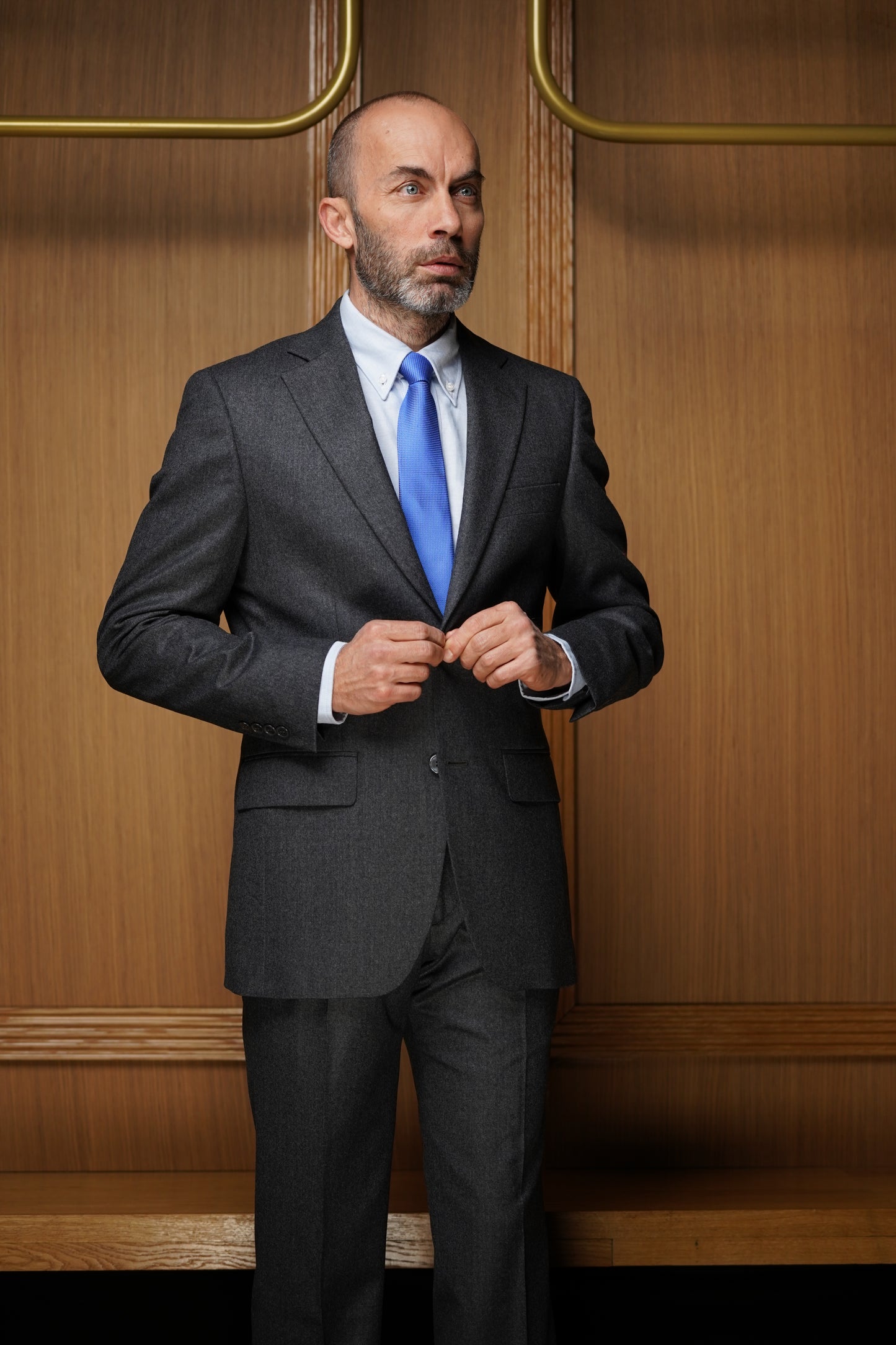 Costume Flanelle laine Vitale Barberis 100 % laine