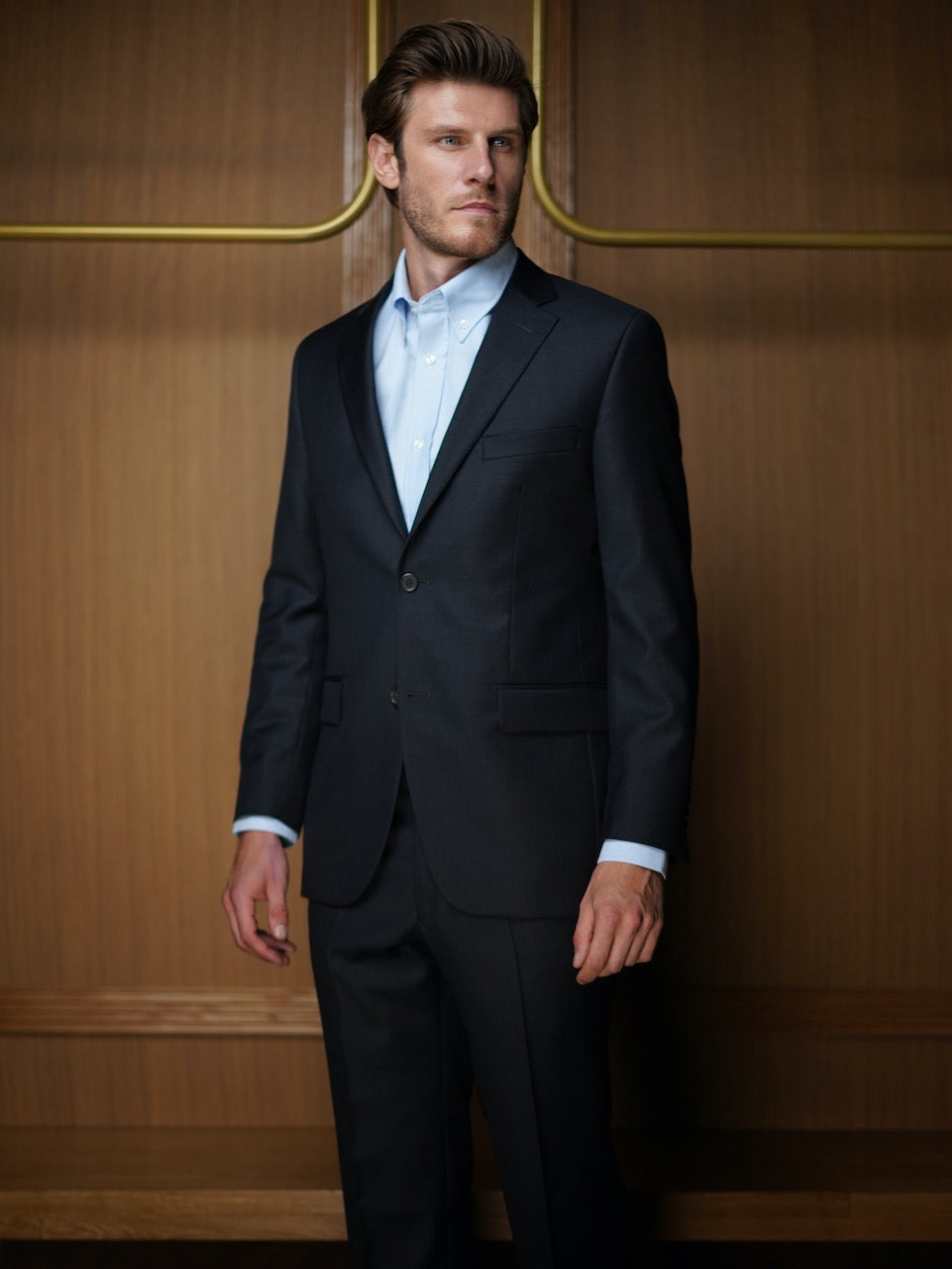 Costume Tradition Gris anthracite tissu Vitale Barberis CTH43