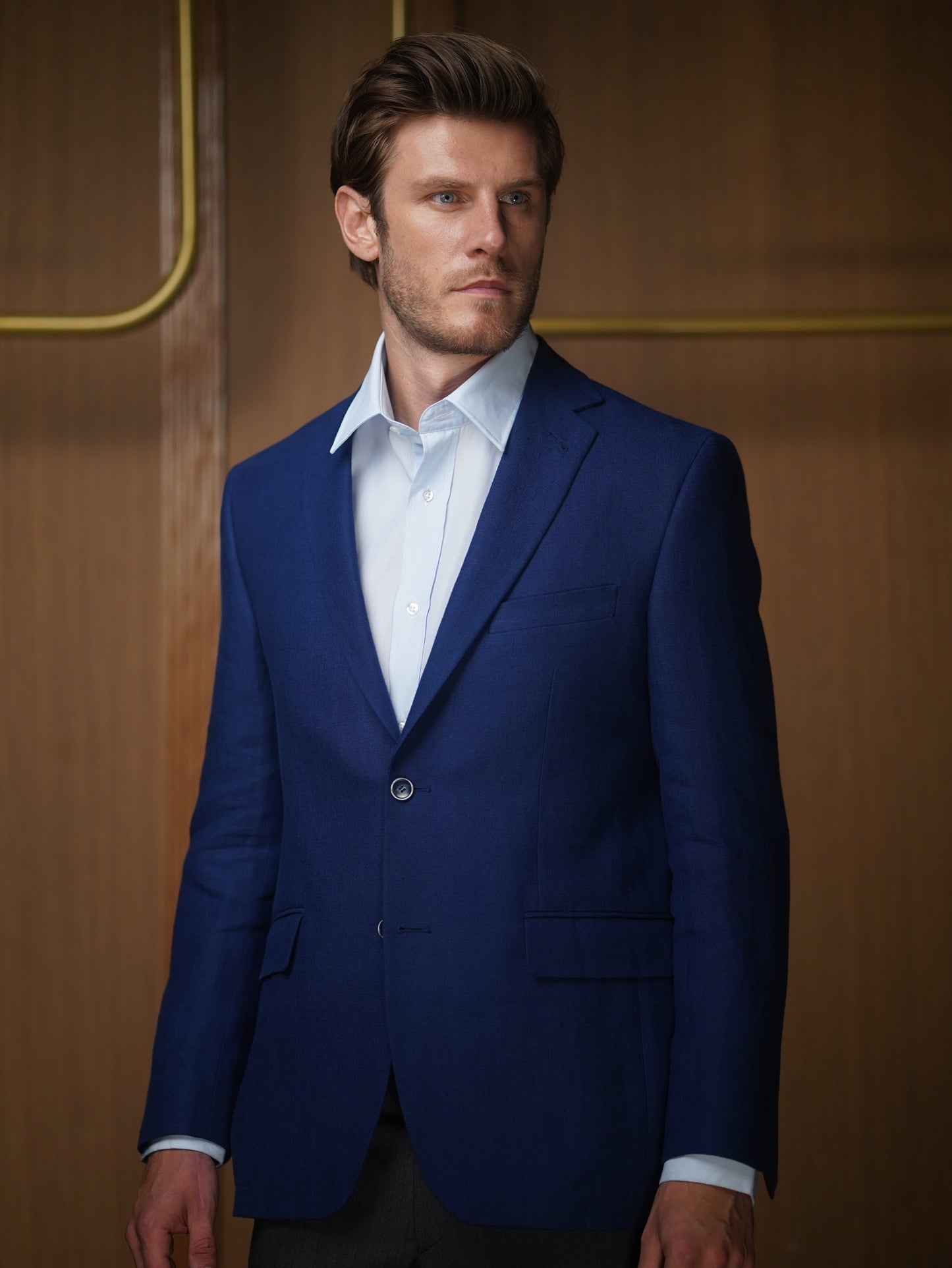 Veste pur Lin demi-doublée (Plusieurs coloris disponibles)