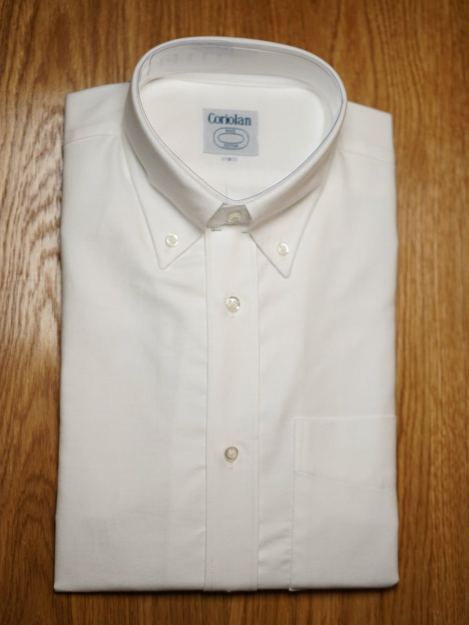 Chemise oxford pur coton col boutonné ( plusieurs coloris disponibles )