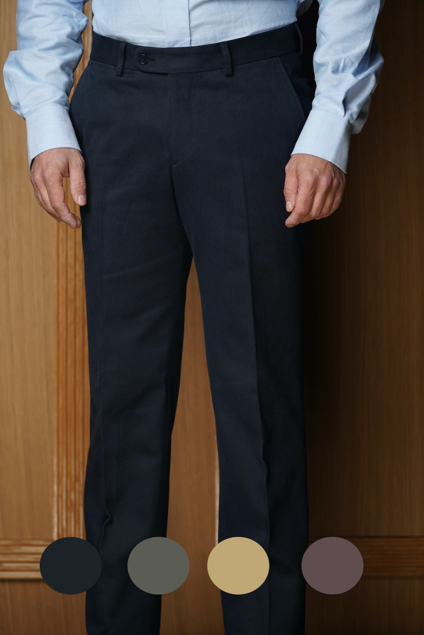 Pantalon en coton épais 🔵