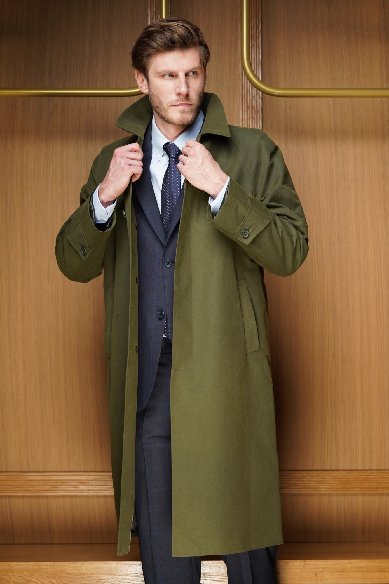 Imperméable raglan long Francia