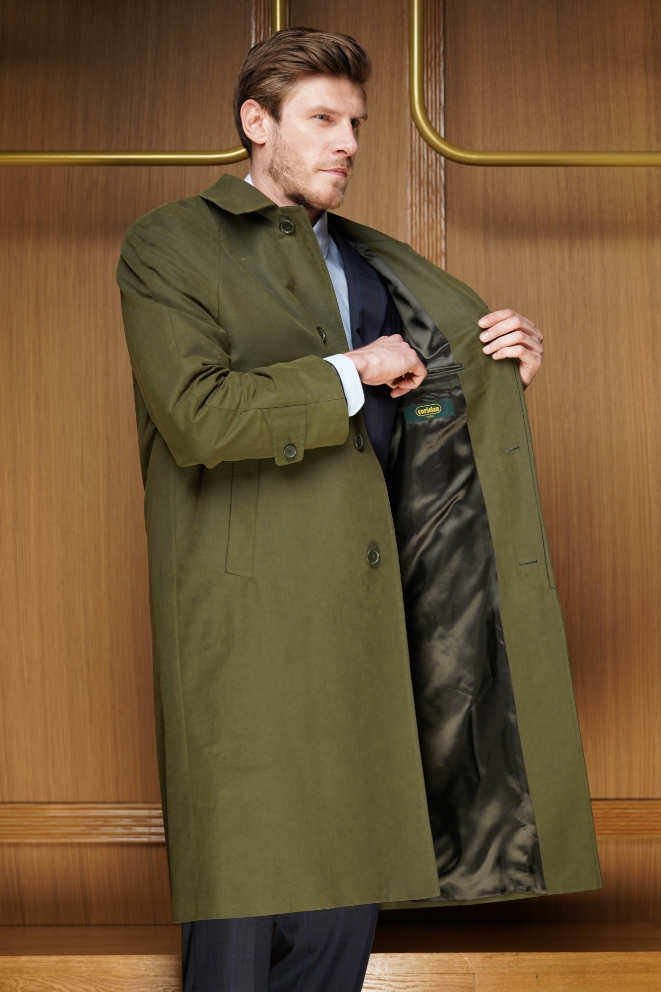 Imperméable raglan long Francia
