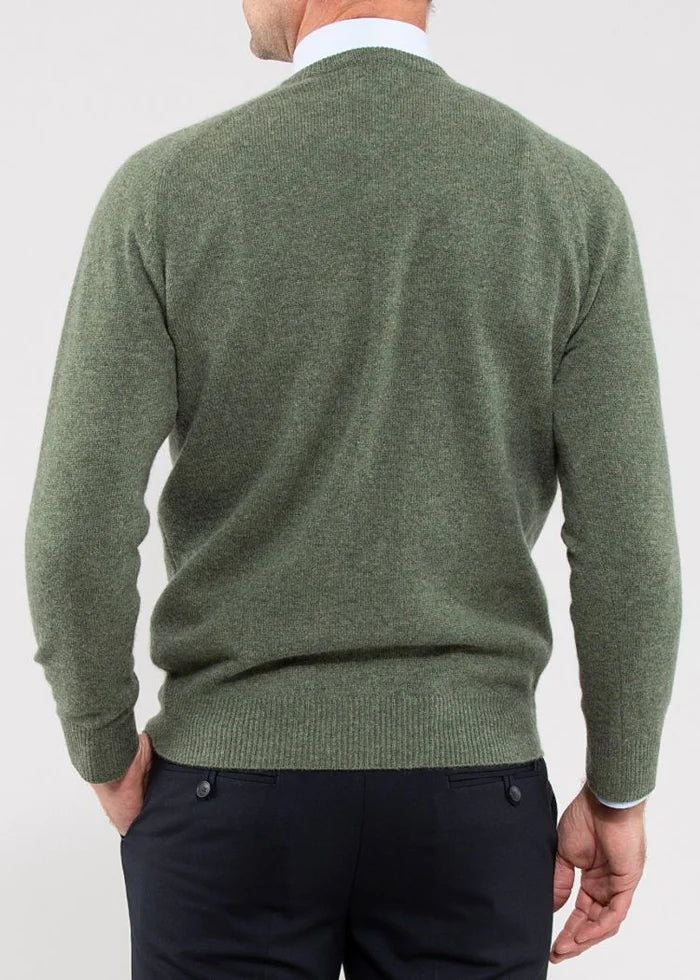Pull Alan Paine COL V Lambswool 100 % laine