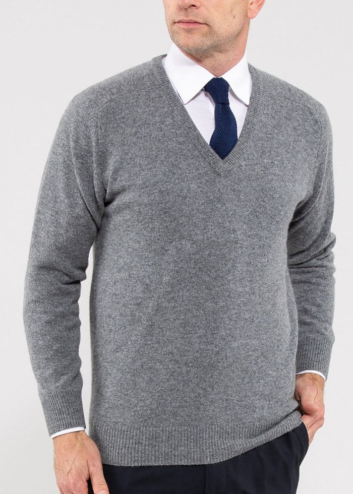 Pull Alan Paine Lambswool 100 % laine 🟡