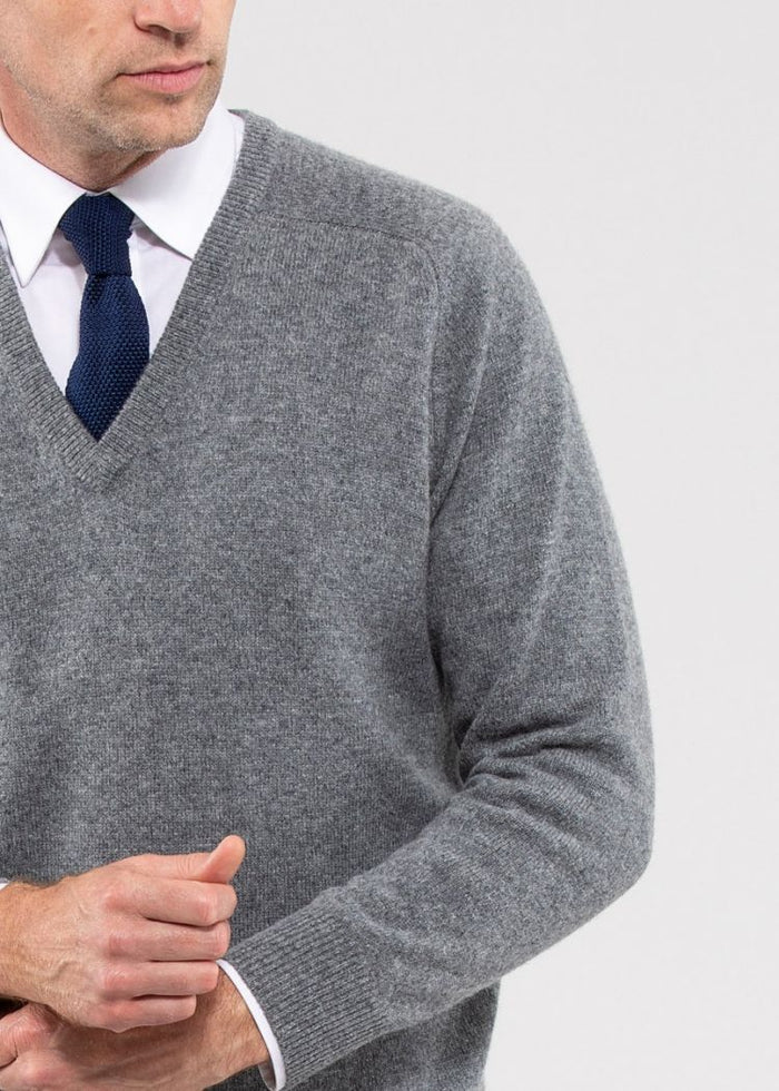 Pull Alan Paine Lambswool 100 % laine 🟡