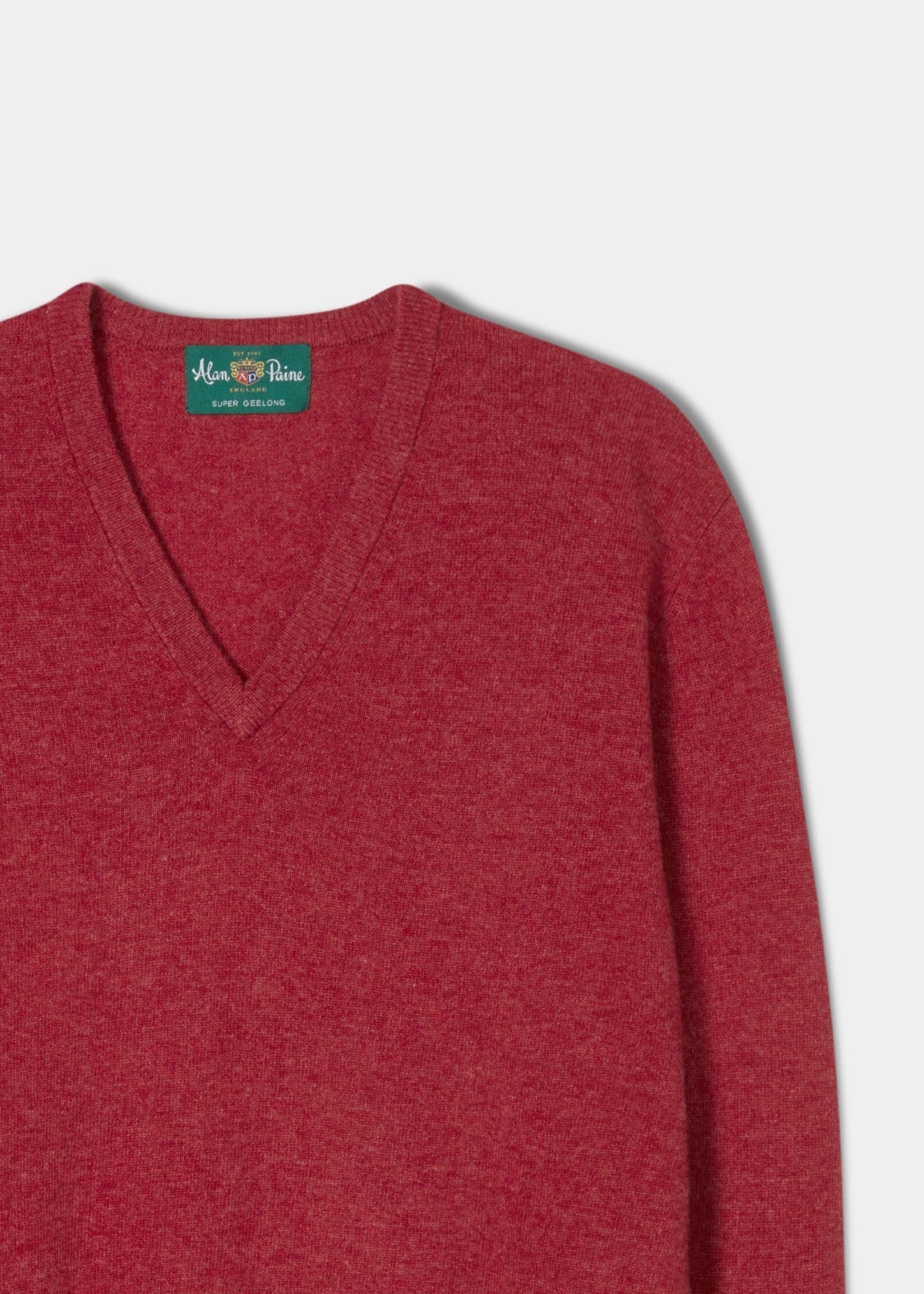 Pull Alan Paine Lambswool 100 % laine 🟡