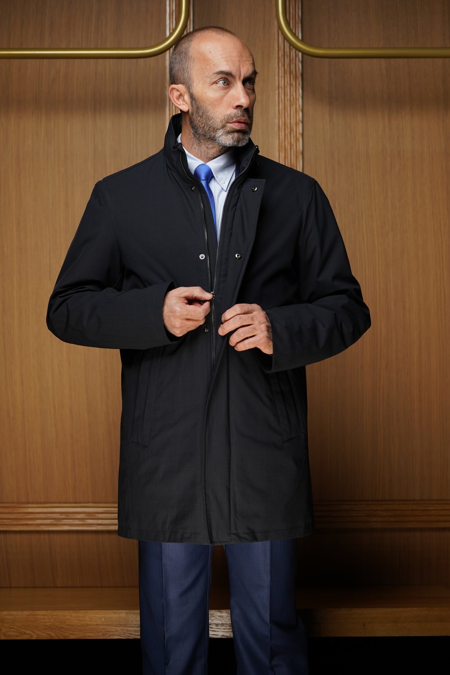 Imperméable Bugatti Bleu Marine