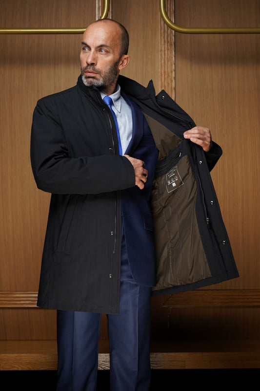 Imperméable Bugatti Bleu Marine
