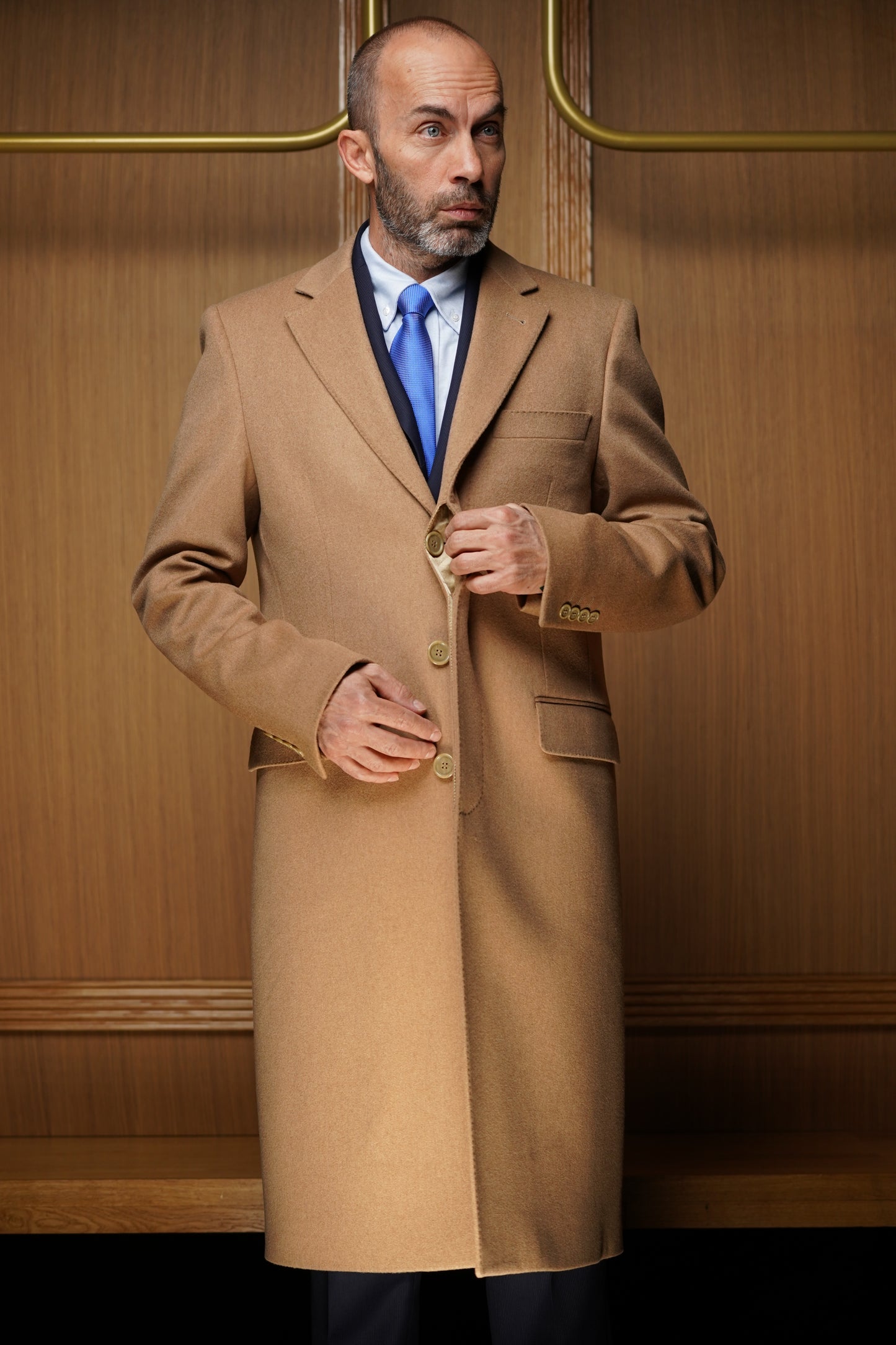 Manteau 100 % poils de chameau MCAH