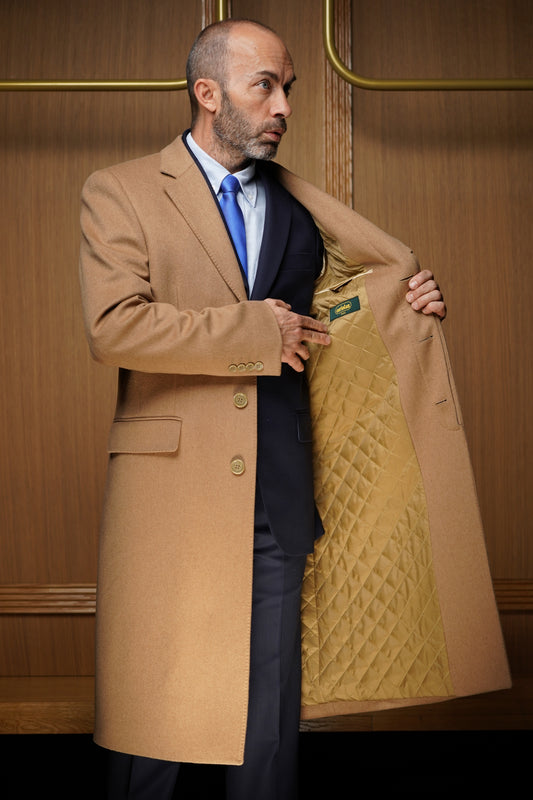 Manteau 100 % poils de chameau MCAH