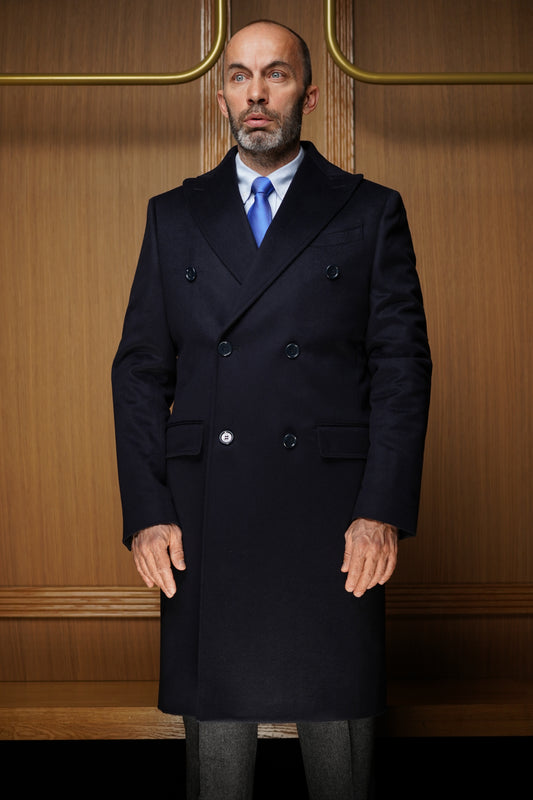 Manteau croisé Laine & cachemire MX2