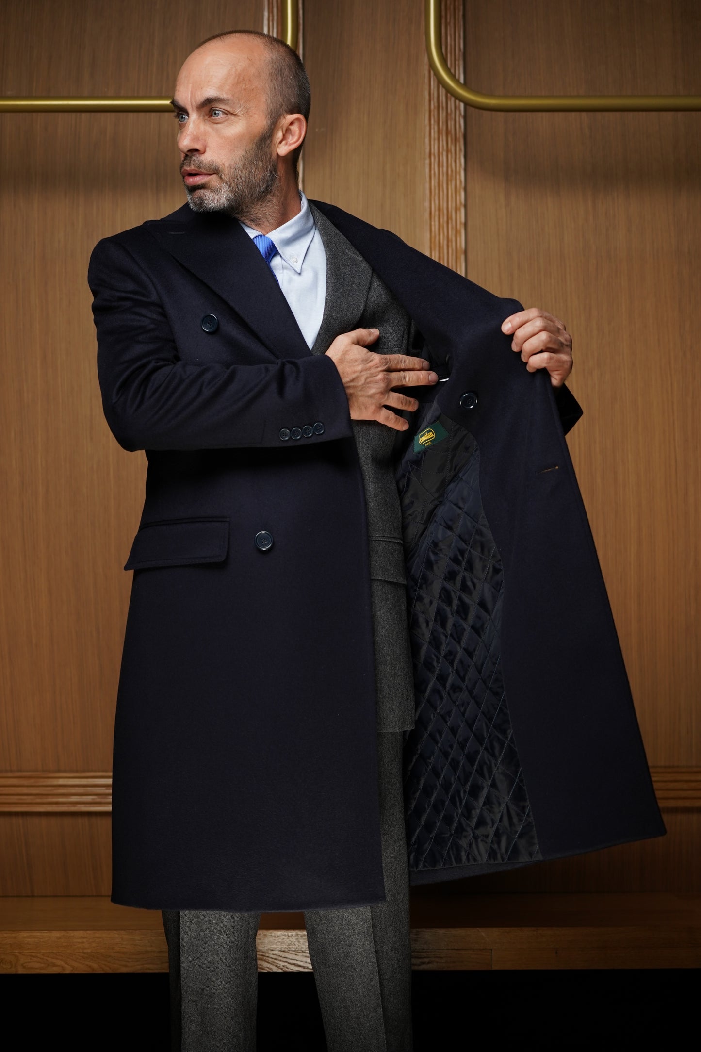 Manteau croisé Laine & cachemire MX2