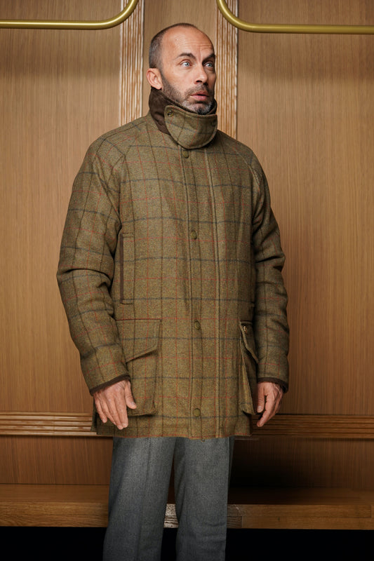 Parka Alan Paine en tweed