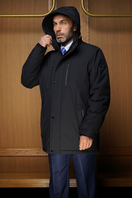 Parka Bugatti Rain serie Bleu Marine