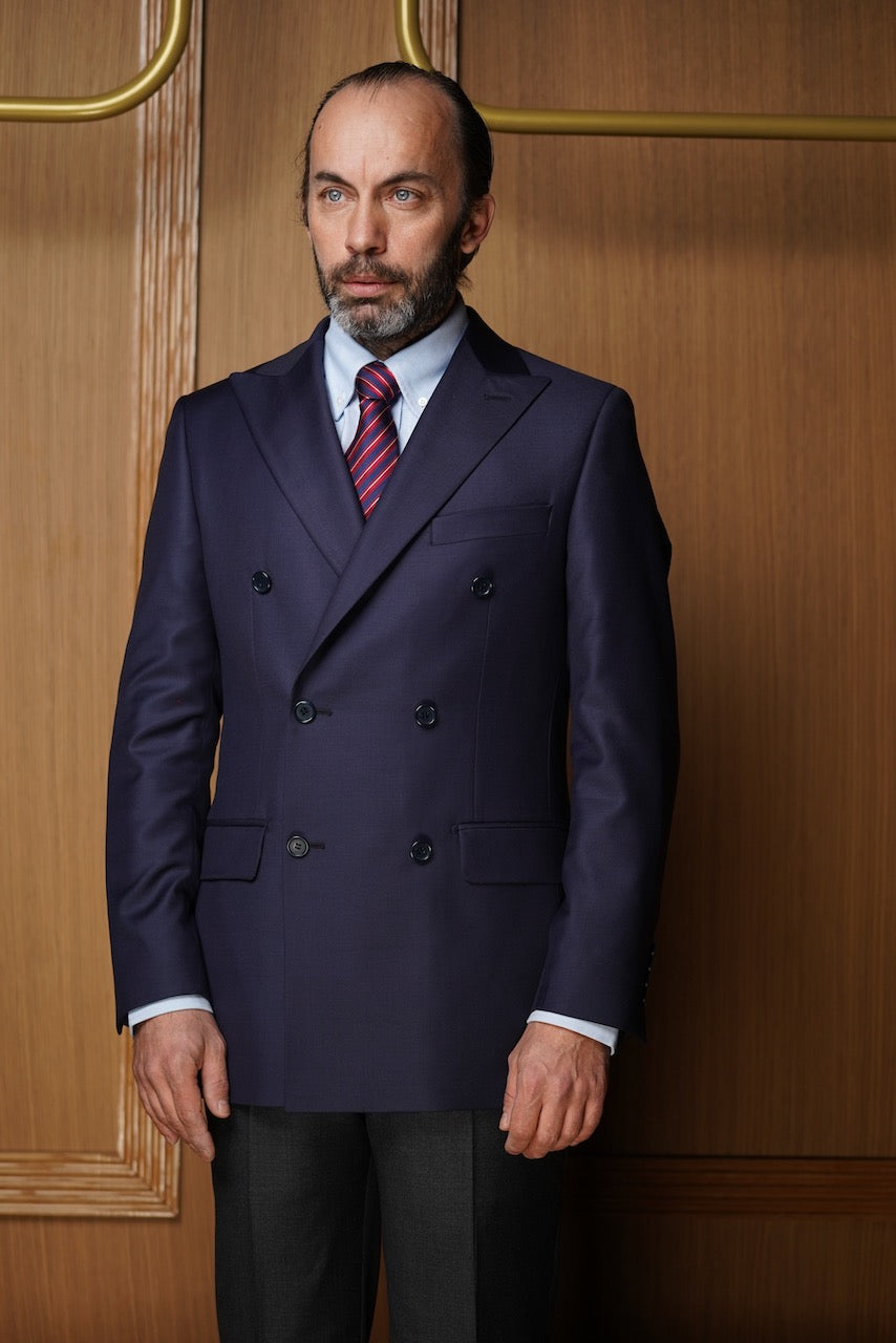 Blazer croisé tradition