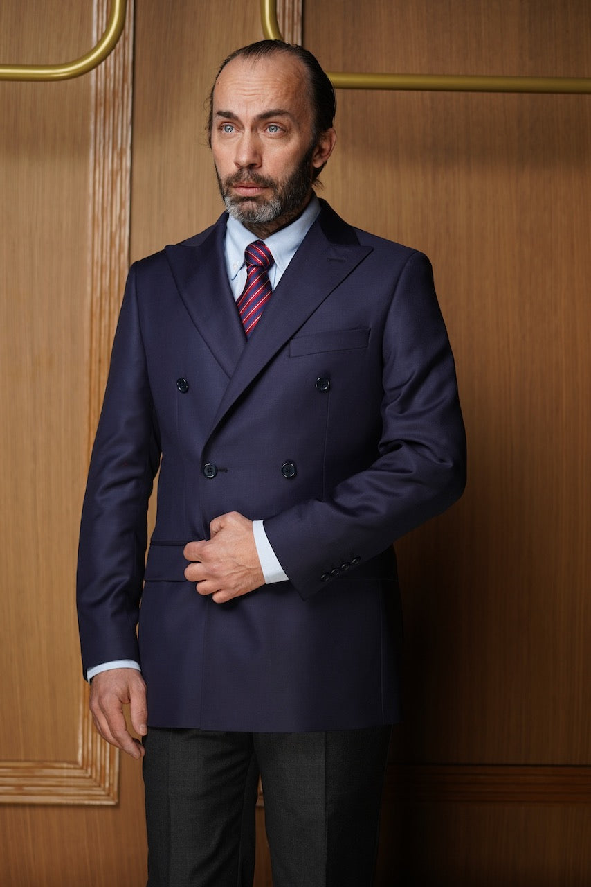 Blazer croisé tradition