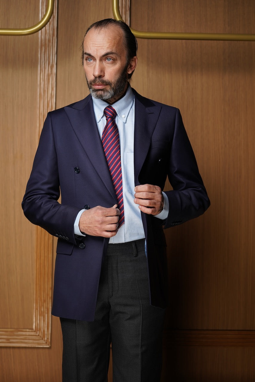 Blazer croisé tradition