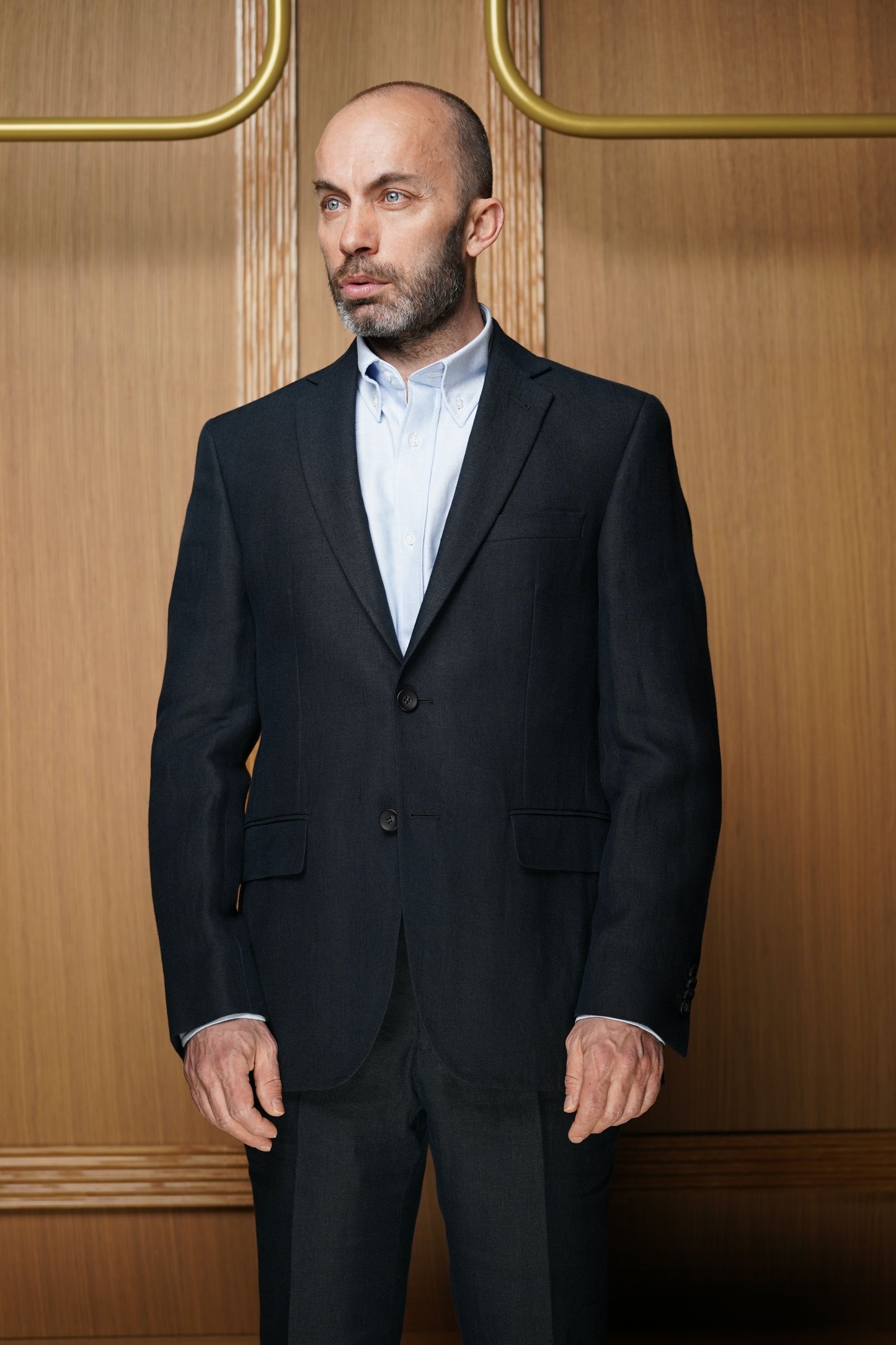 Veste pur Lin demi-doublée (Plusieurs coloris disponibles)