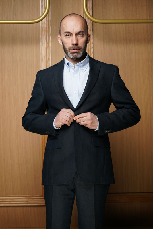 Veste pur Lin demi-doublée (Plusieurs coloris disponibles)