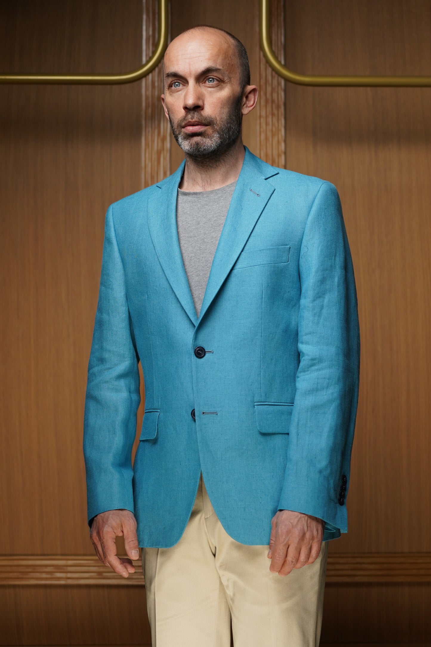 Veste pur Lin demi-doublée (Plusieurs coloris disponibles)