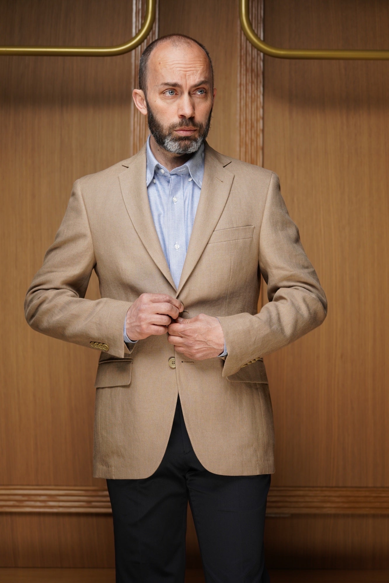 Veste pur Lin demi-doublée (Plusieurs coloris disponibles)