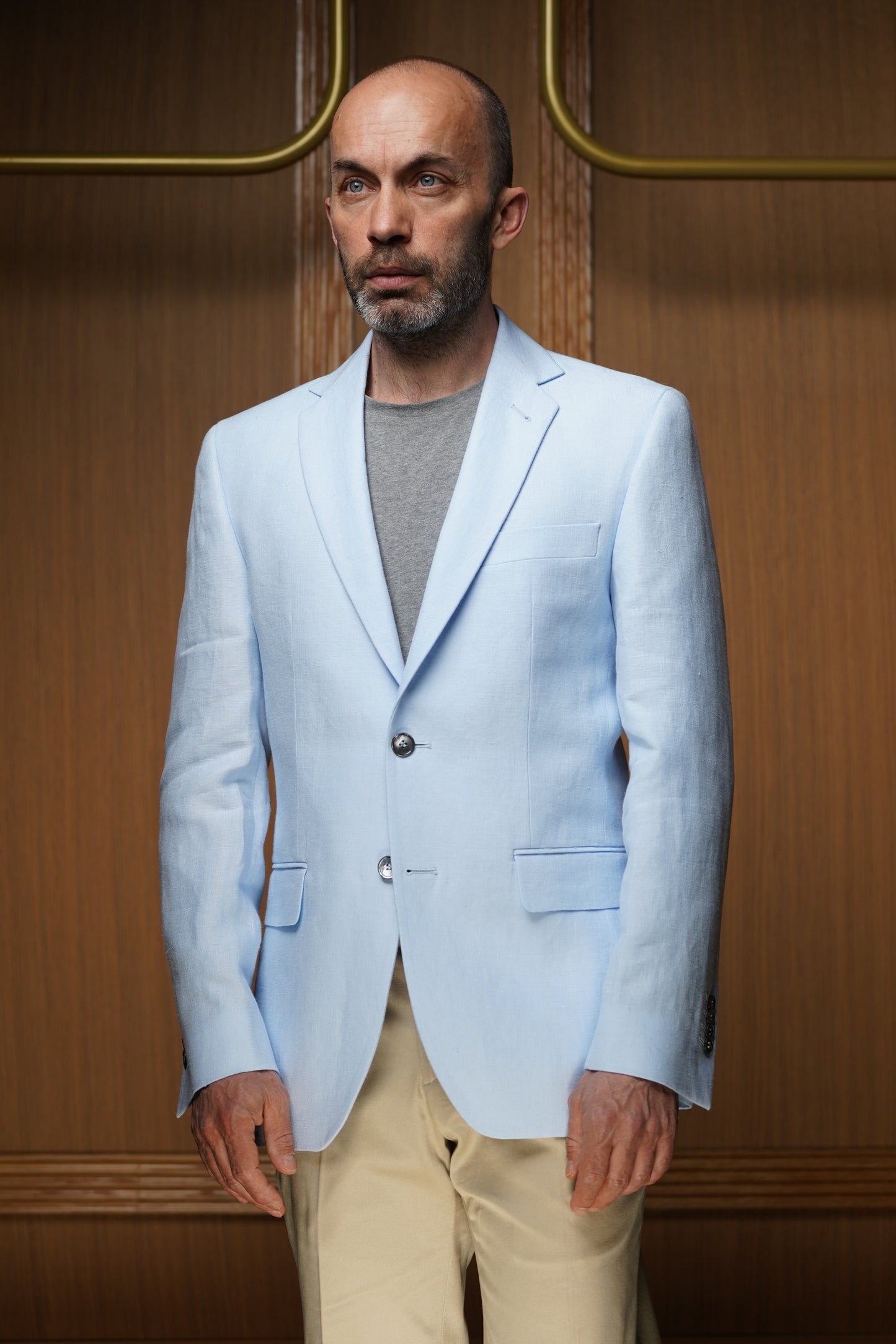 Veste pur Lin demi-doublée (Plusieurs coloris disponibles)