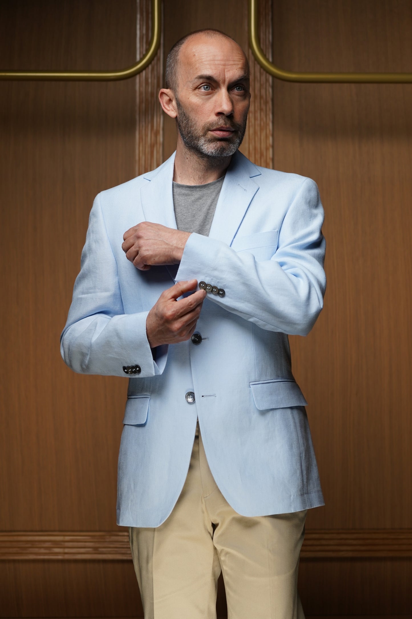 Veste pur Lin demi-doublée (Plusieurs coloris disponibles)