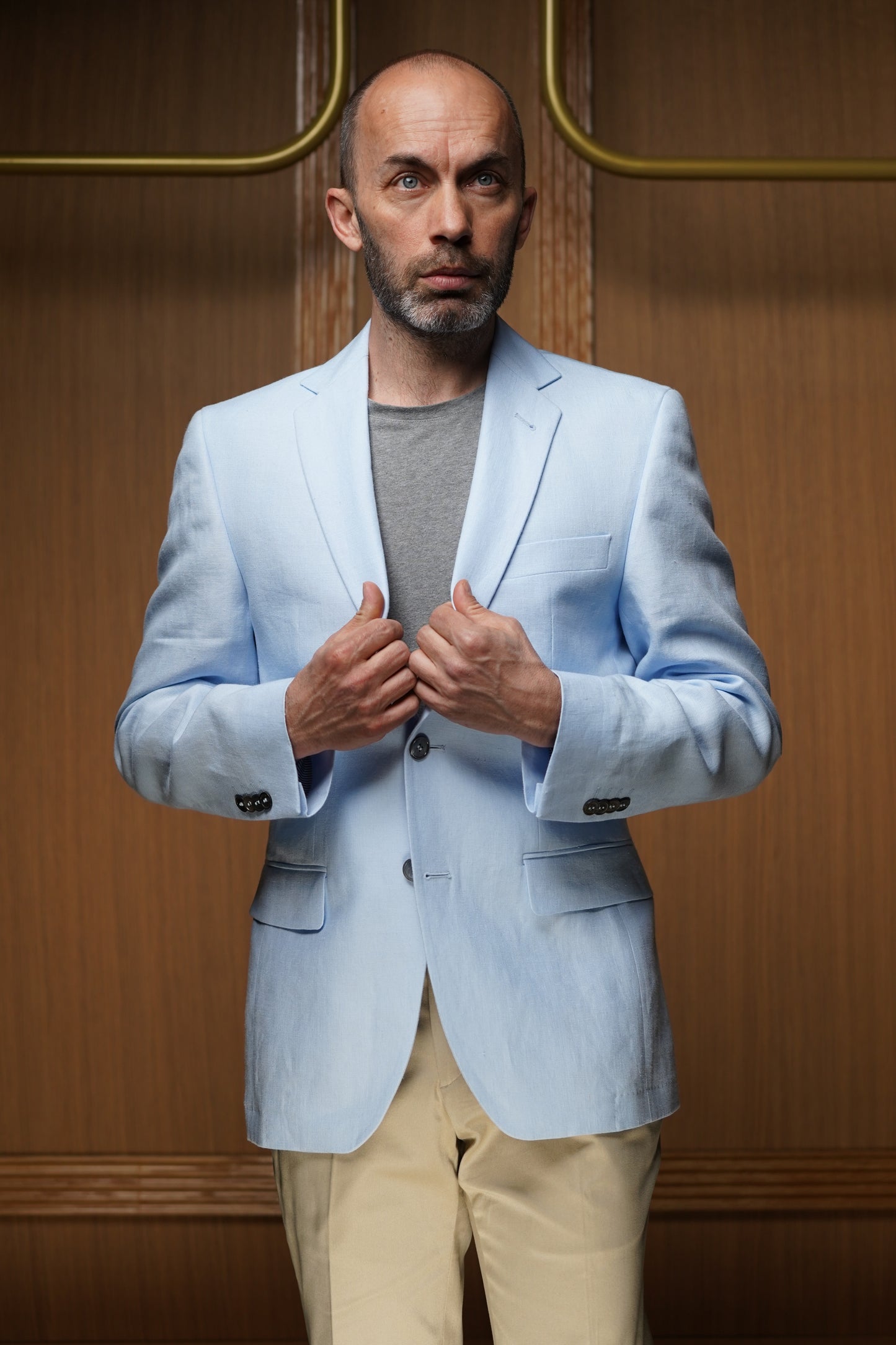 Veste pur Lin demi-doublée (Plusieurs coloris disponibles)