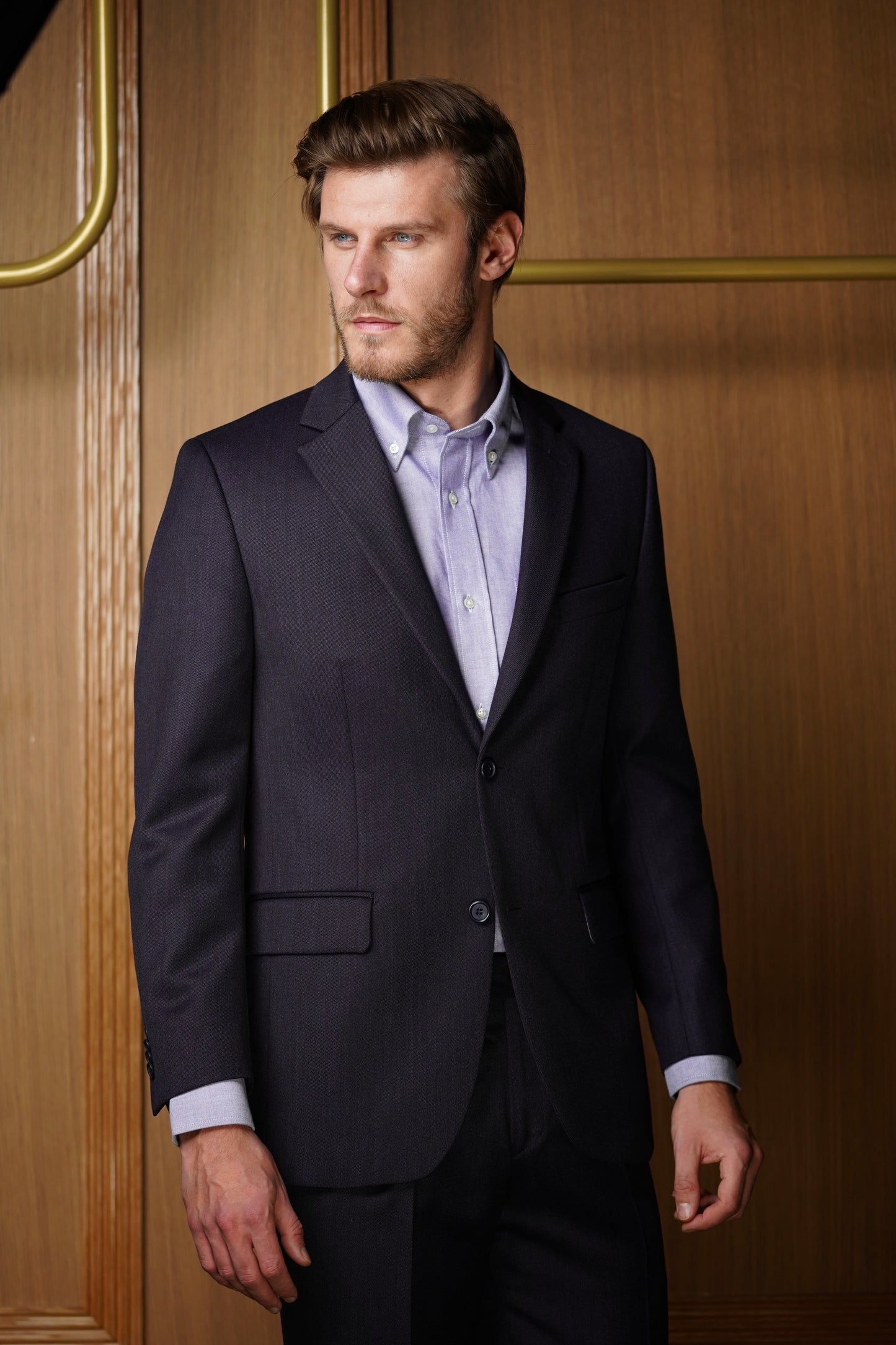 Veste Tradition Bleu Marine en Whipcord VTH309