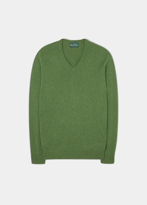 Pull Alan Paine COL V Lambswool 100 % laine