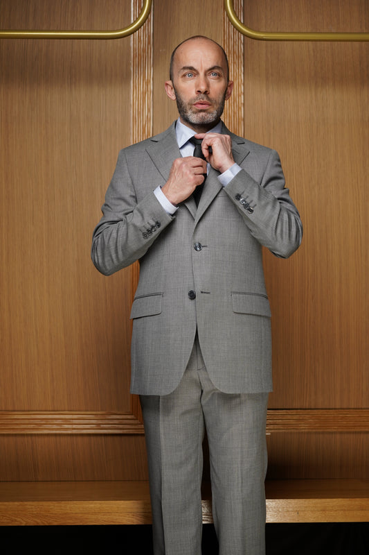 Costume caviar gris moyen CTE608