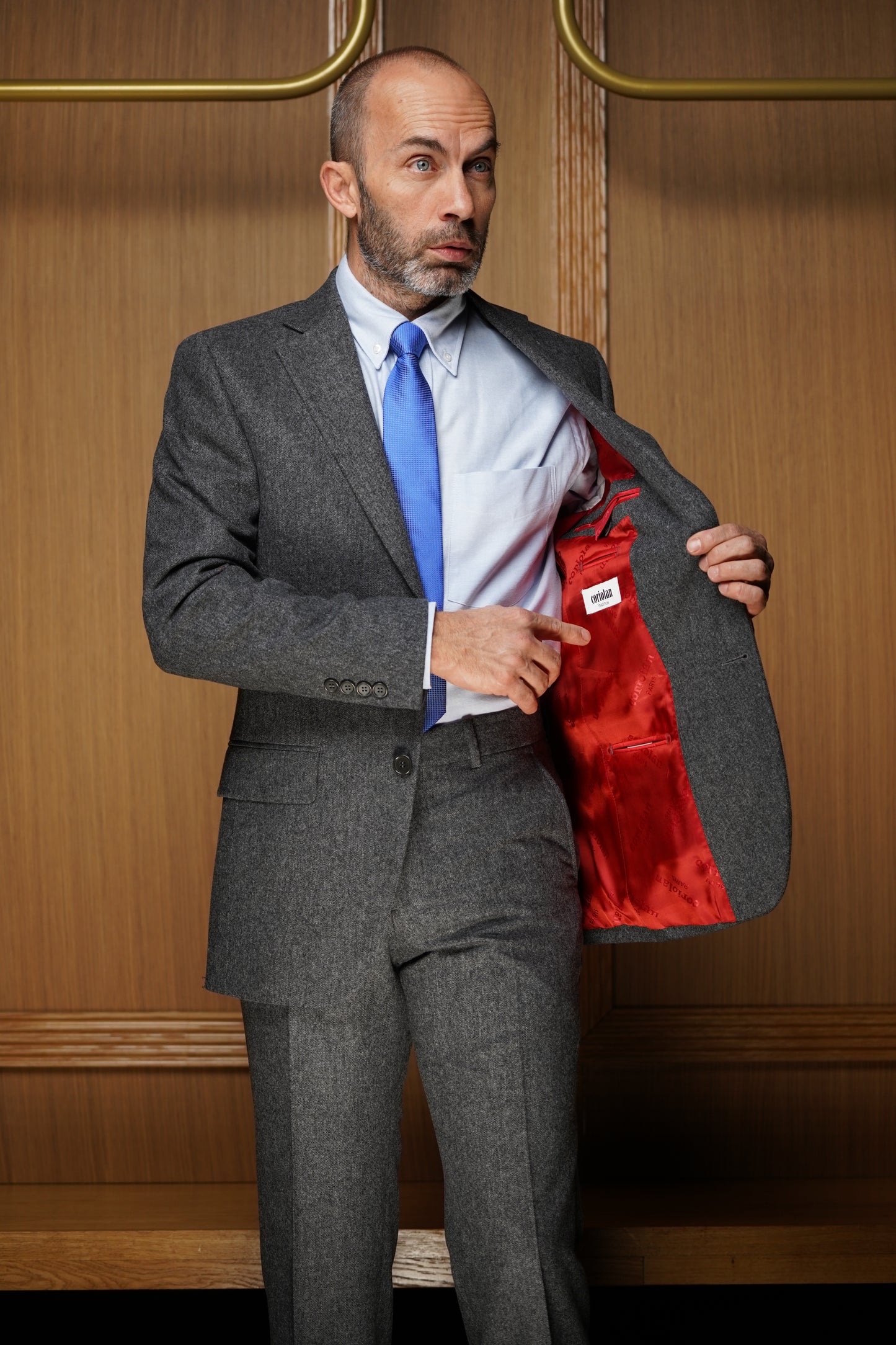 Costume tradition tweed Lanificio di Pray CTH608