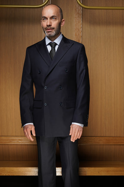 Costume Tradition croisé bleu marine CTHX2