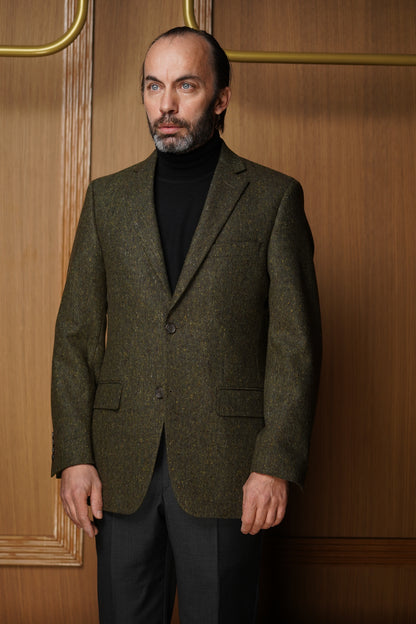 Veste tweed pure laine tissu Di Pray VTH312