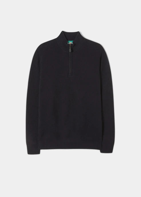 Pull Alan Paine Col zippé 100 % laine lambswool