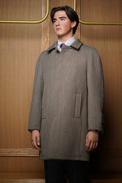 Manteau whipcord Beige raglan WB2