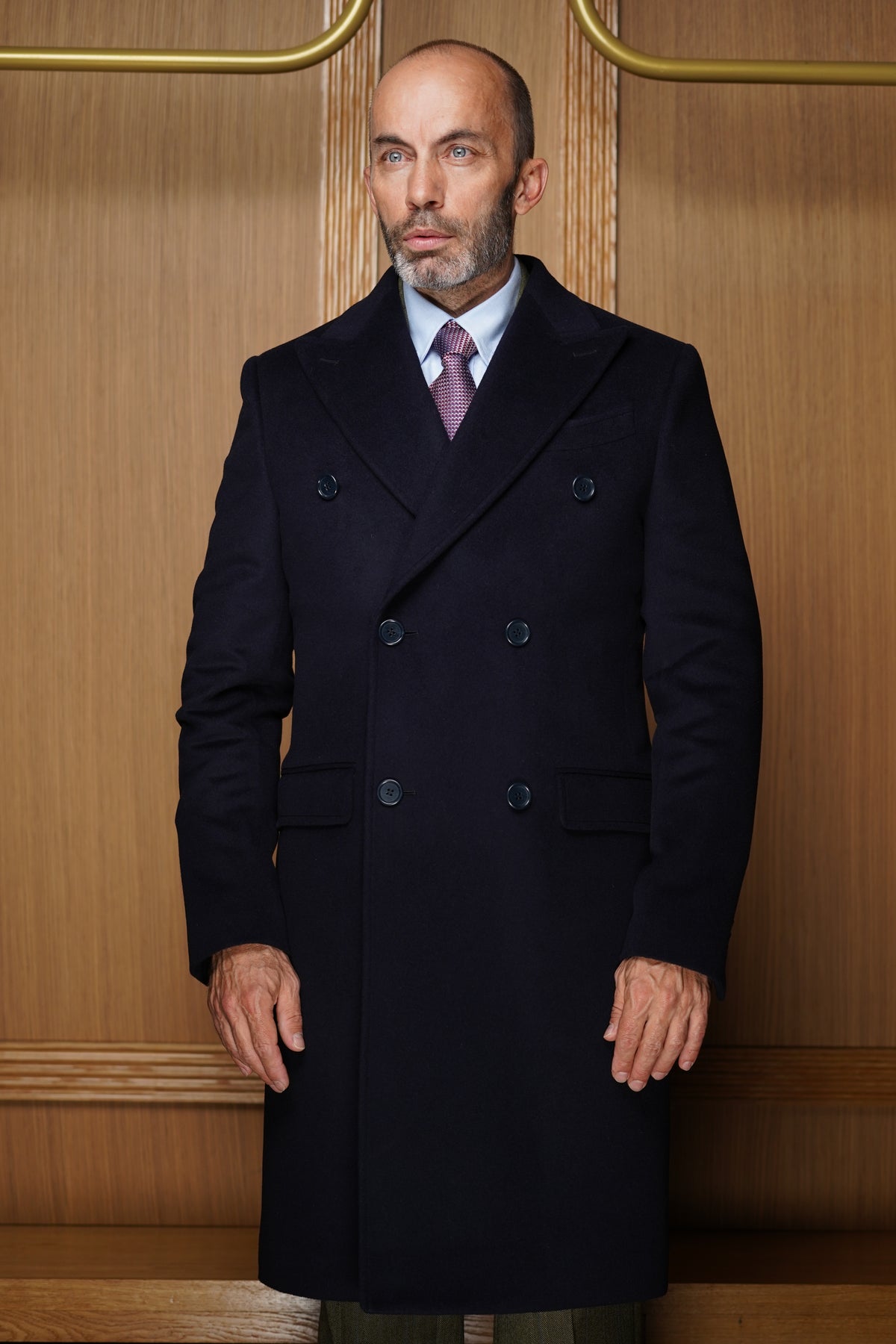 Manteau croisé Laine & cachemire MX2