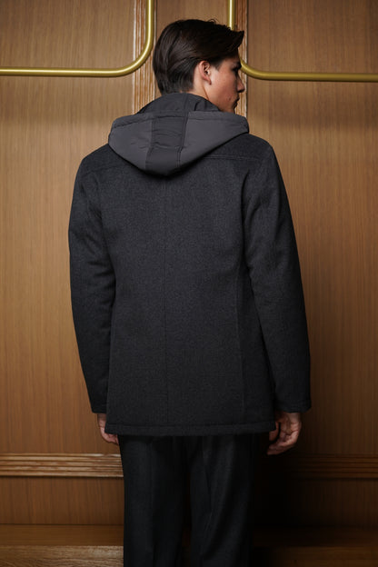 Parka Bugatti lainage Gris