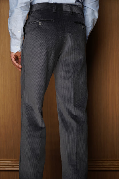 Pantalon en velours lourd sans pinces
