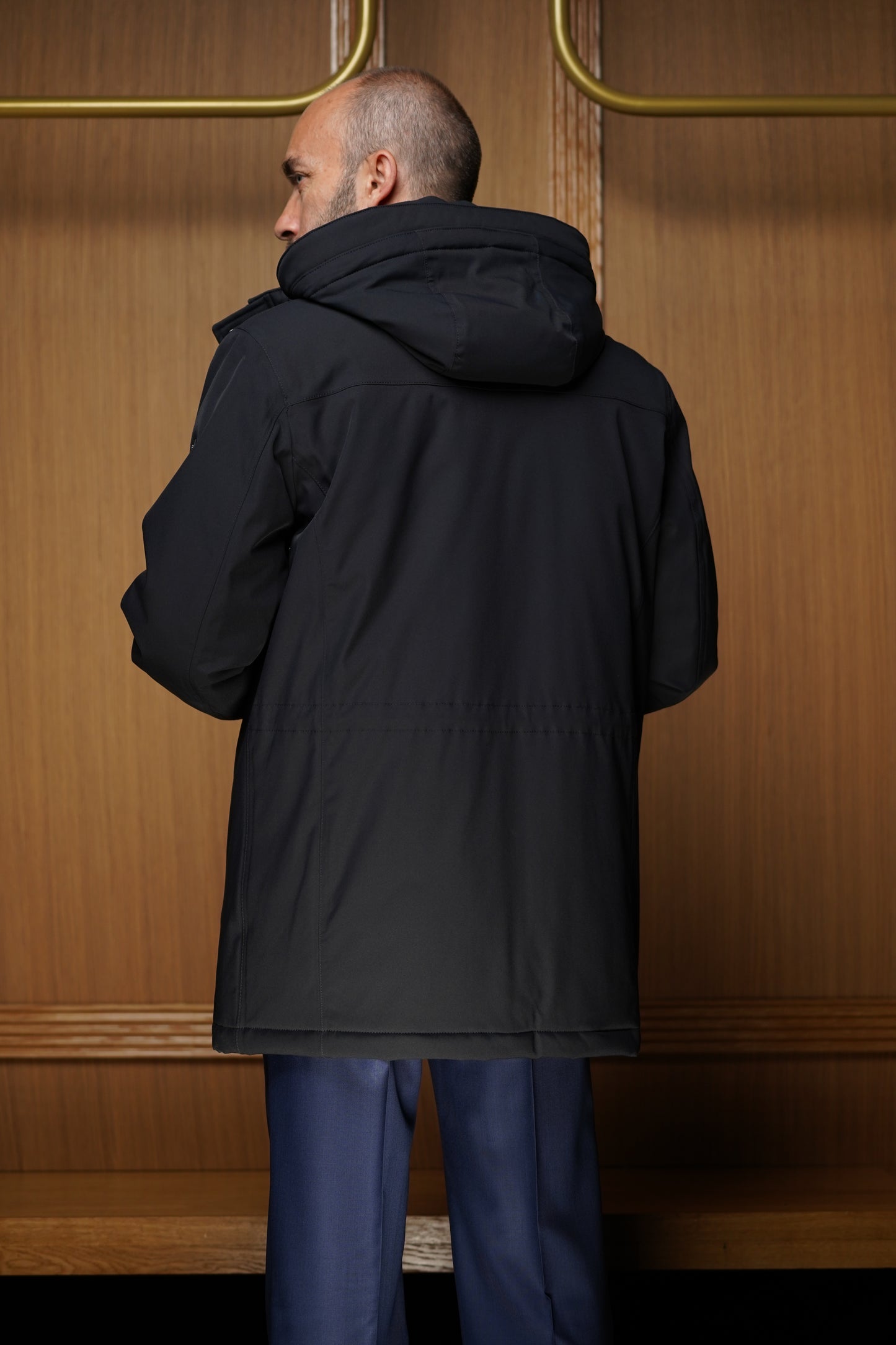 Parka Bugatti Rain serie Bleu Marine