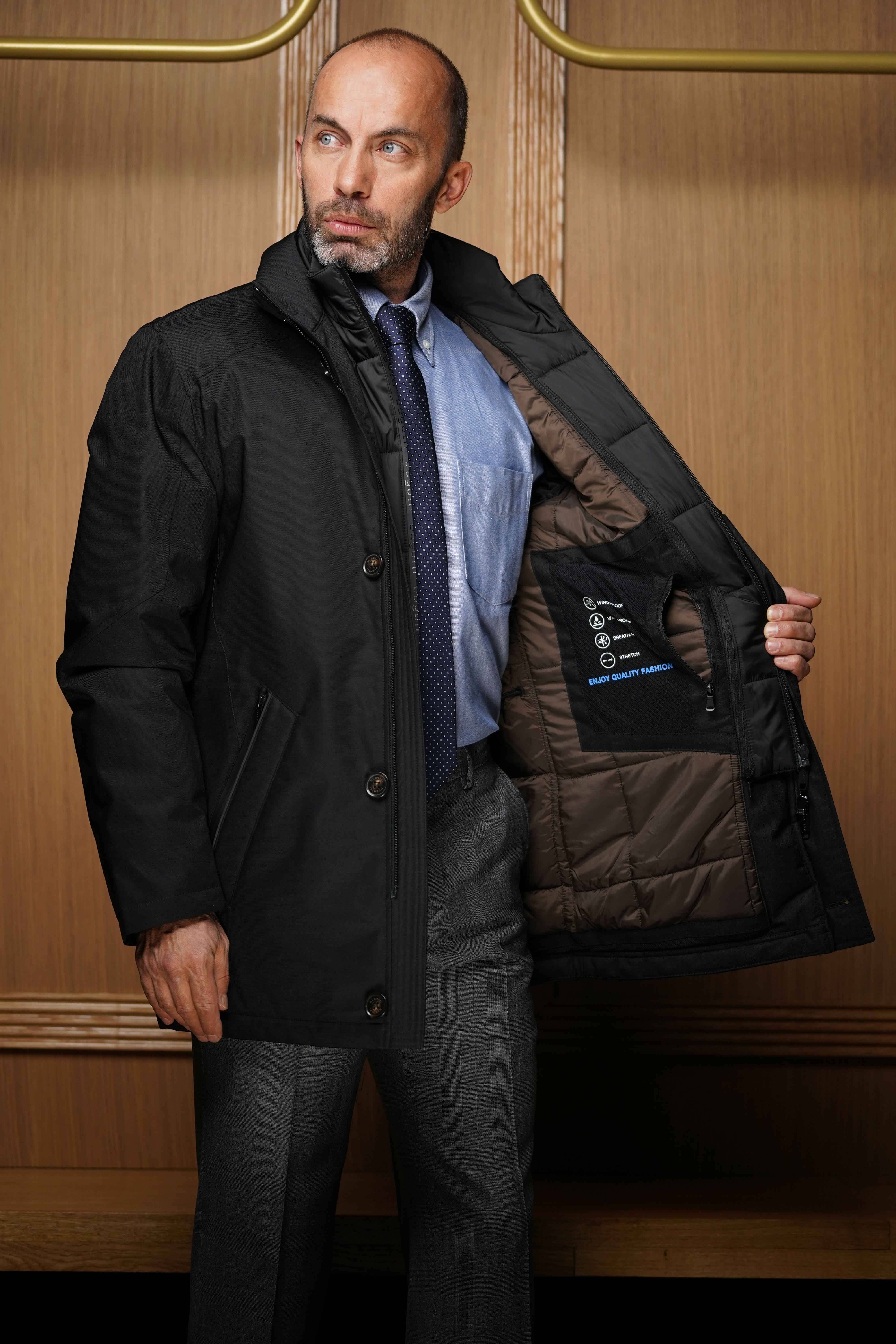 Bugatti 2024 parka homme