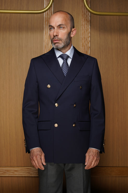 Blazer croisé tradition
