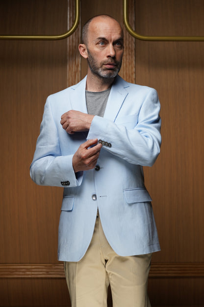 Veste pur Lin demi-doublée (Plusieurs coloris disponibles)