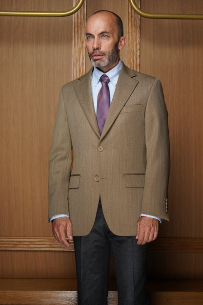 Veste Tradition Beige en Whipcord   VTH310
