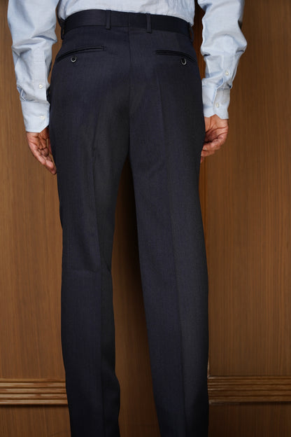 Pantalon sans pinces en Whipcord